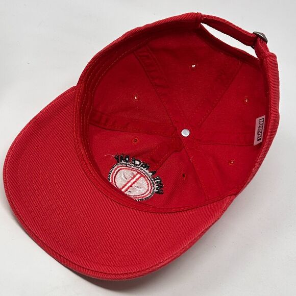 Deadpool Have A Nice Day Sorta Kinda Dad Hat Baseball Marvel Strapback Red - Picture 4 of 10